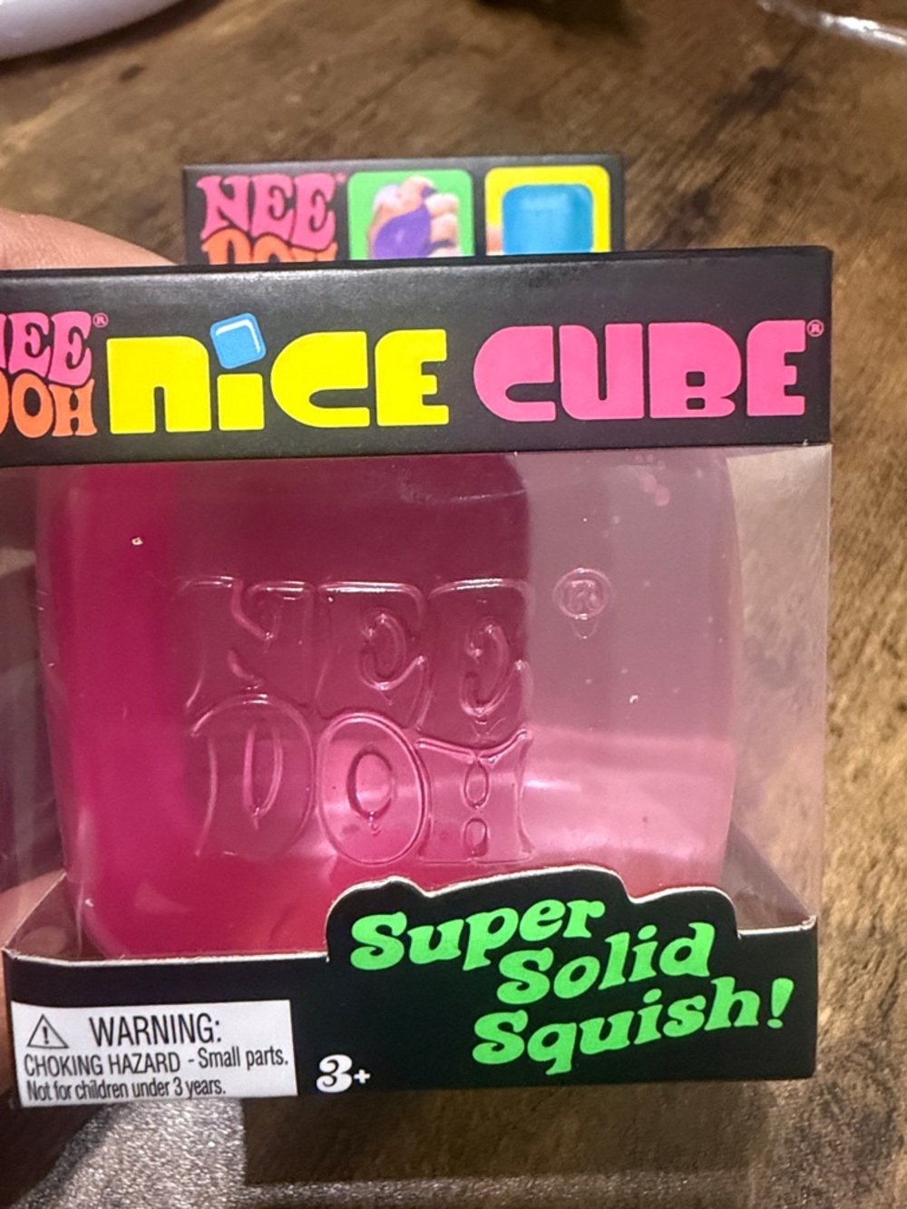 Nice Cube Super Solid Squish - Pink